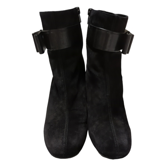 CHIE MIHARA • Designer Suede & Leather Booties 🇪🇸 - Picture 5 of 10